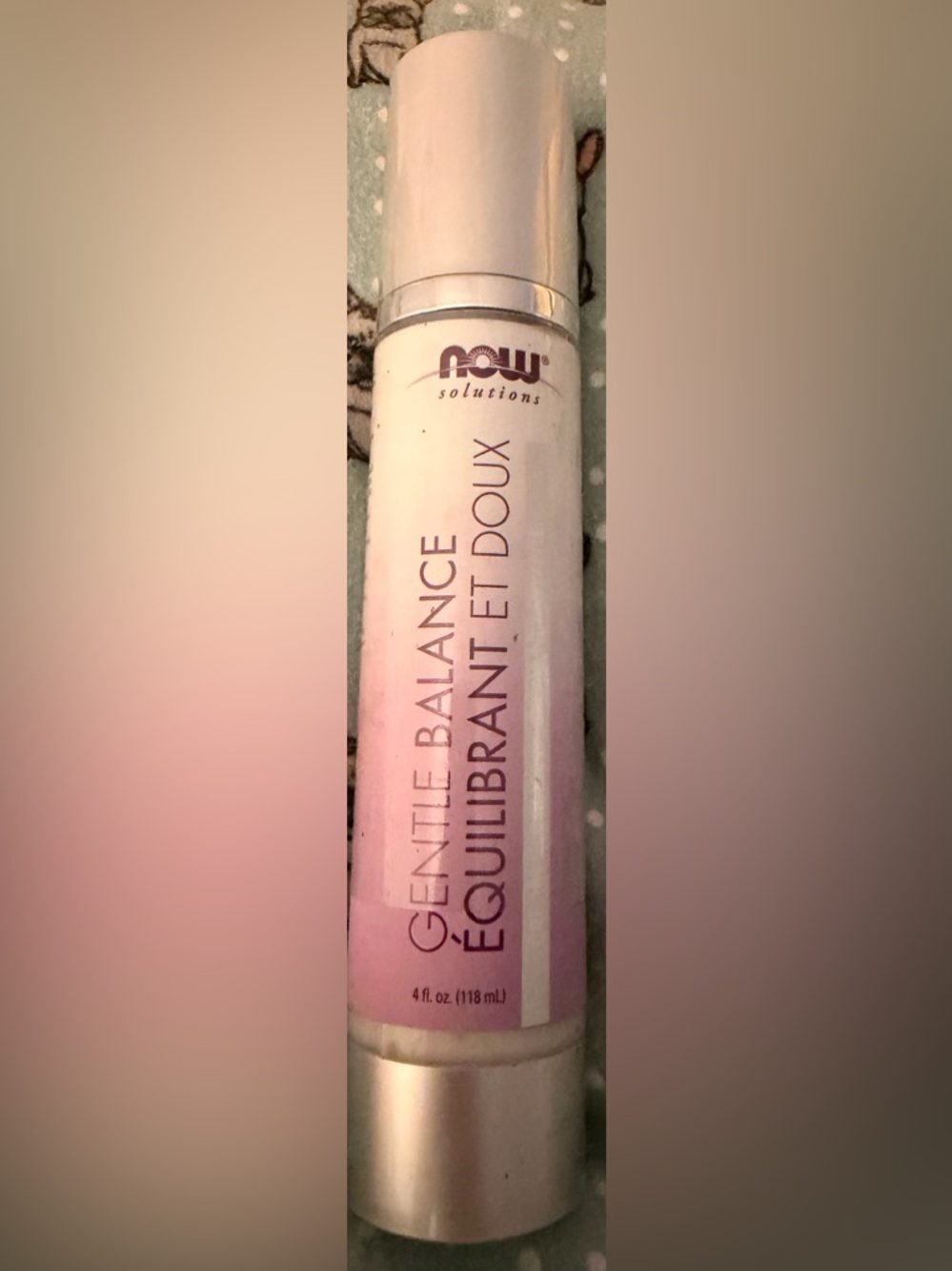 NOW Solutions Gentle Balance Cleanser & Exfoliant - Pink/White